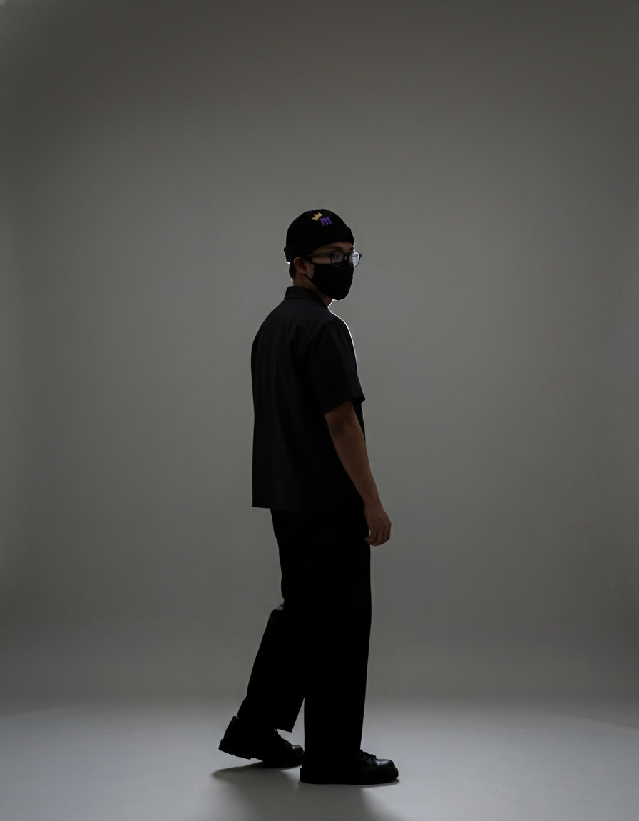 MAKETH full profile, walking left